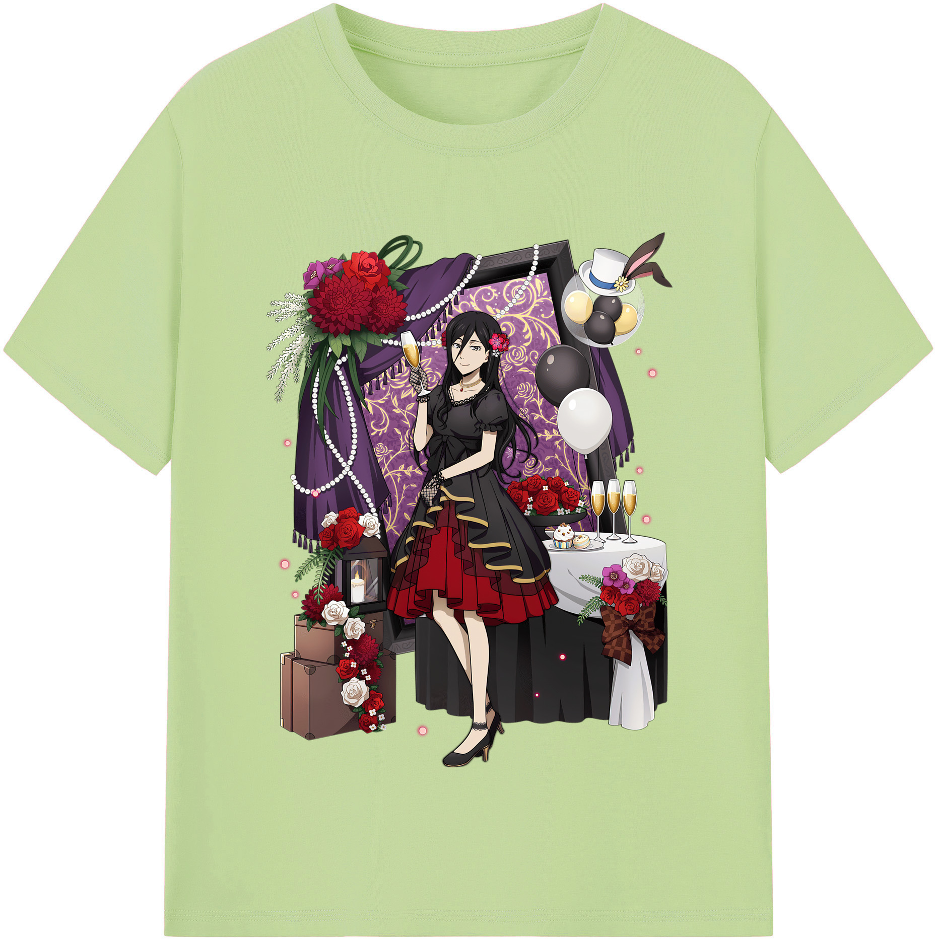 （画像用） 文豪ストレイドッグス Bungo Stray Dogs 綿100％半袖Tシャツ（フロントプリント）